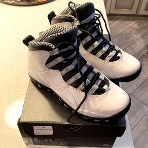 Jordan 1 Flight 4 Prem BG Black/White-Black Noir/Noir Black